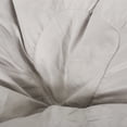 thumbnail image 6 of GDF Studio Lynnex Modern Microfiber 5 Foot Bean Bag, Light Gray, 6 of 7