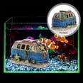 thumbnail image 4 of Aquarium ornaments resin imitation car wreck fish tank supplies accessories decorations hiding place stone - style:style4;, 4 of 5