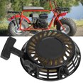 thumbnail image 2 of Powkky Black Pull Start Recoil Starter Assembly Replacement for CT200U Trail 200 196cc Mini Bike 5.5hp 6.5hp Generator Parts, 2 of 10