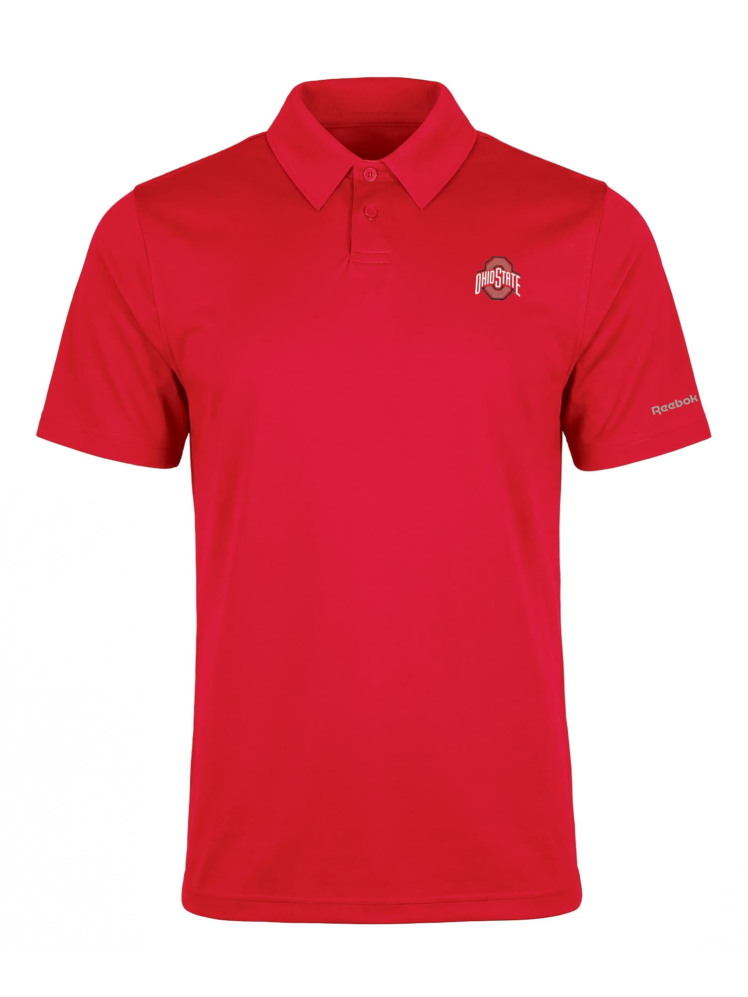 Ohio State Buckeyes Reebok Mens Short Sleeve Polo Shirt