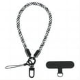 thumbnail image 5 of Phone Lanyard With Wrist Lanyard Universal Adjustable Detachable Nylon Strap with 2 Phone Patches Suitable for all Smart Phones, 5 of 7