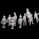 thumbnail image 4 of Modelo Personas Figuras Escala 1:200 .200Pcs Blanco Estilo Surtido, 4 of 5