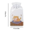 thumbnail image 2 of Vaidha Transparent Portable Hot Water Bottle Mini Water Hand Warmer, 2 of 4
