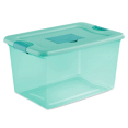 thumbnail image 2 of Sterilite 64 Quart Fresh Scent Stackable Plastic Storage Box Container (12 Pack), 2 of 6