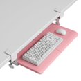thumbnail image 1 of BANDEJA PARA TECLADO BAJO ESCRITORIO BONTEC KMT01-PJ 51x30 cm Rosa, 1 of 8