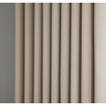 thumbnail image 4 of DecoSource - 2 Wall-to-Wall Blackout Grommet Curtains Panels - 132 Inch Long with Tiebacks - Total Size 216 Inch Wide (108 Each Panel) - Solid Thermal Insulated 108" x 132", Ivory, 4 of 5