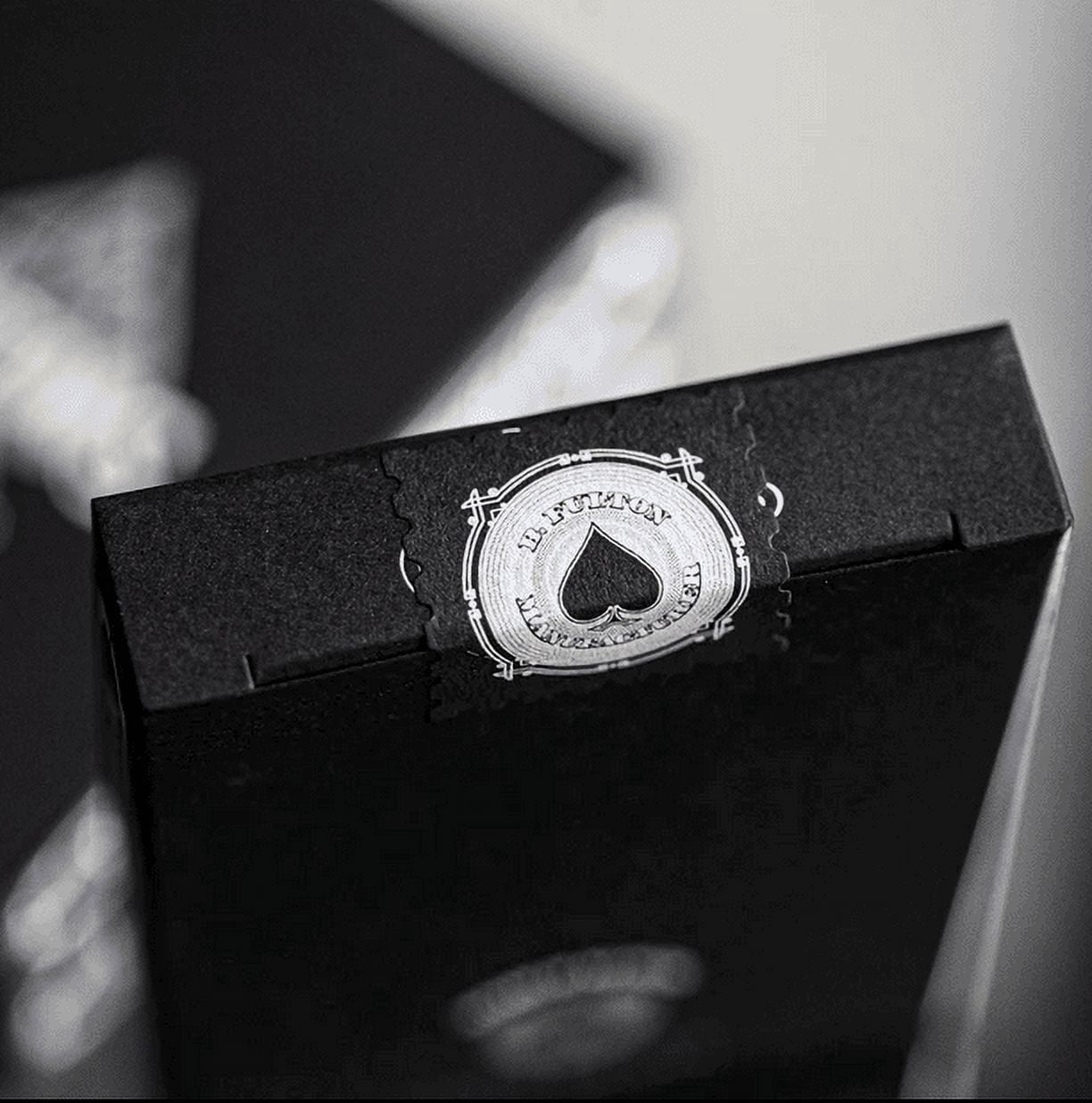 Gilded Midnight Fuel Ace Fulton 10 Year Anniversary Playing Cards by Fulton