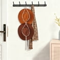 thumbnail image 4 of Cotton Rope Wall Mounted Hat Organizer Storage Rack Multi-Tier Hanging Clips for Caps Closet Entryway 1-Pack, 4 of 6
