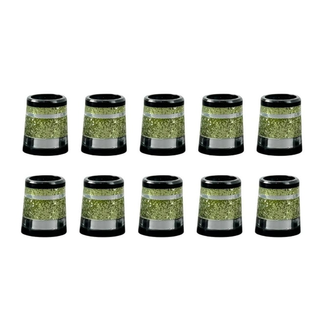 Siruishop 10 Pcs Bagues de Club de Golf Accessoires de Manche de Club de Golf Jaune