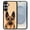 Black Tan German Shepherd Dog, variant on WIRESTER Shockproof Soft Rubber Cover Case for Samsung Galaxy S25 6.2" 2025, Black Tan German Shepherd Dog On Sunset Background
