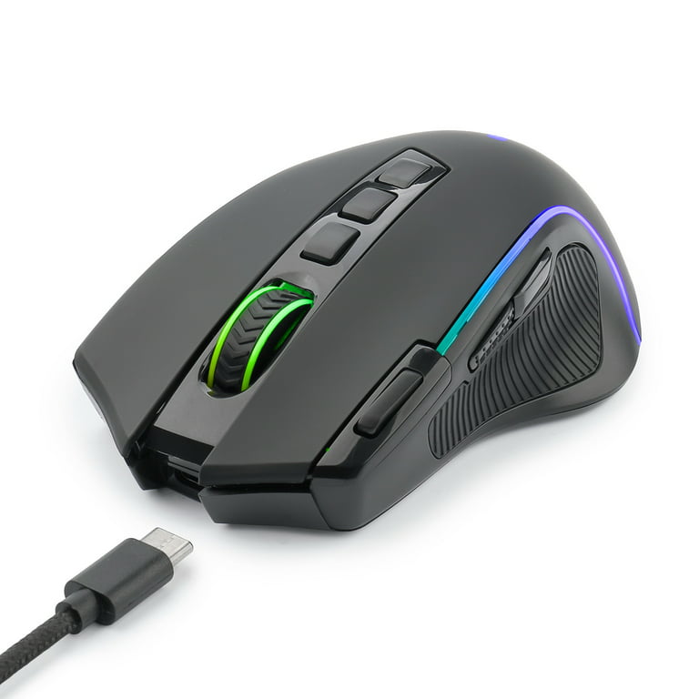 Gaming Mouse Under 1000  RPM Euro Games USB Wireless Gaming Mouse