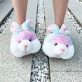 thumbnail image 1 of Zapatillas clásicas de conejito de burbujas para mujer, zapatillas divertidas de animales para niñas, bonitas zapatillas de conejo de peluche, zapatillas de conejo de Pascua, regalos Sincero  Zapatos, 1 of 3