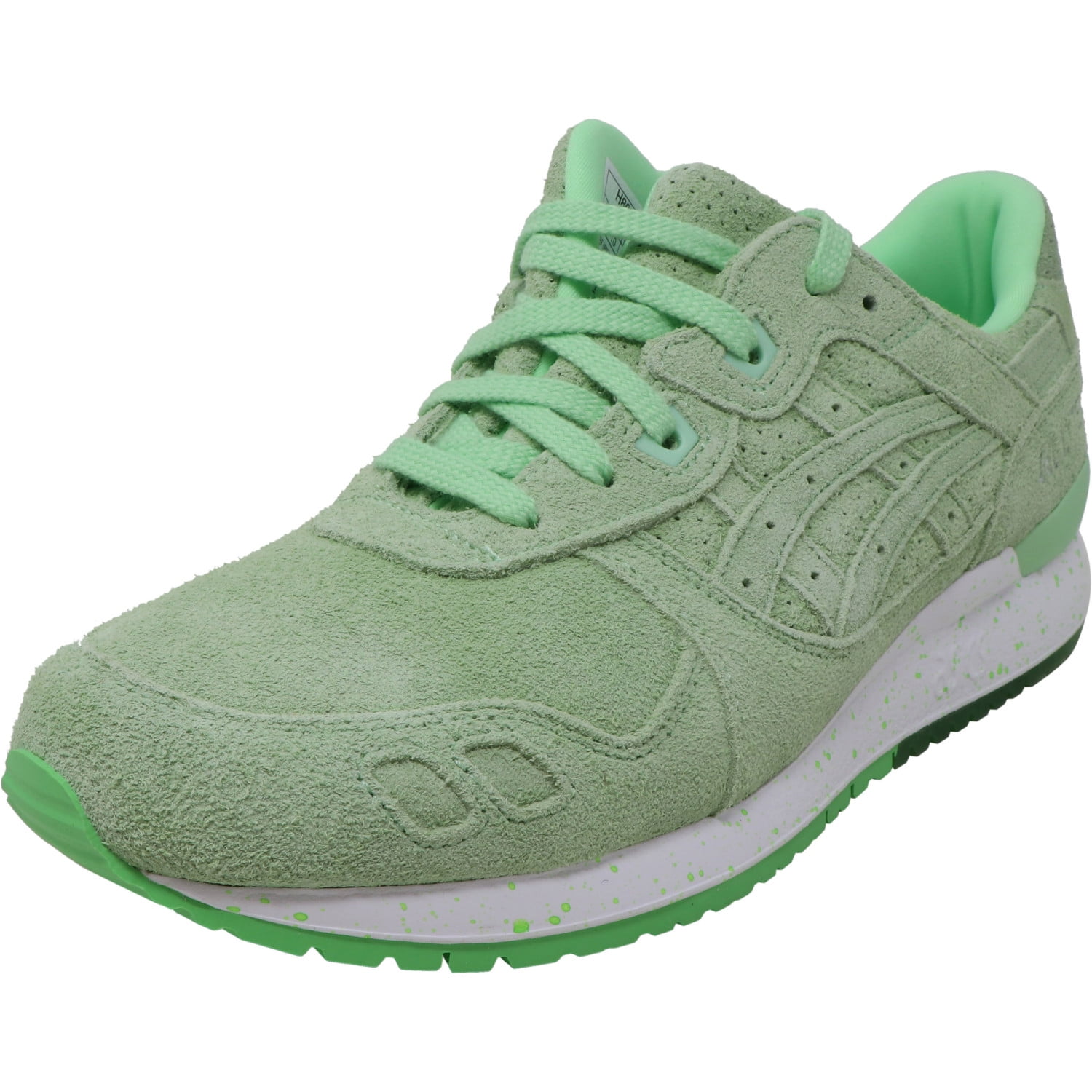 asics leather running shoes