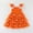 A03 Orange, variant on Toddler Girls Halloween Tutu Dress Cute Infant 3D Plush Pumpkin Ghost Applique Costume Ruffle Sleeve Layered Tulle Princess Dresses Holiday Party Outfit for Cosplay Birthday Festival Clothes