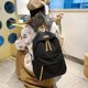 thumbnail image 3 of Mochila de gran capacidad Simple para niñas adolescentes, bolsa escolar para estudiantes, Japón y Corea del Sur, Color sólido, nuevo, 3 of 5