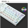 thumbnail image 6 of GMK70 Separate Gaming Mechanical Keyboard Kit VIA/Qmk 3-Mode Wireless Bluetooth Hot Swappable Gasket Keyboard, 6 of 6