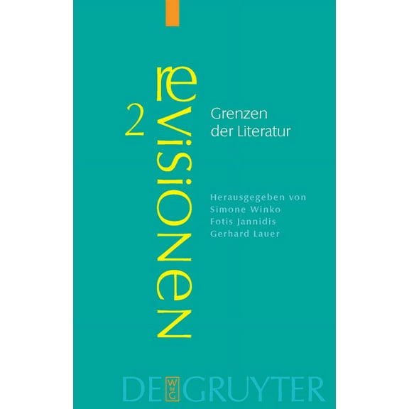 Revisionen Grenzen der Literatur, Book 2, (Hardcover)