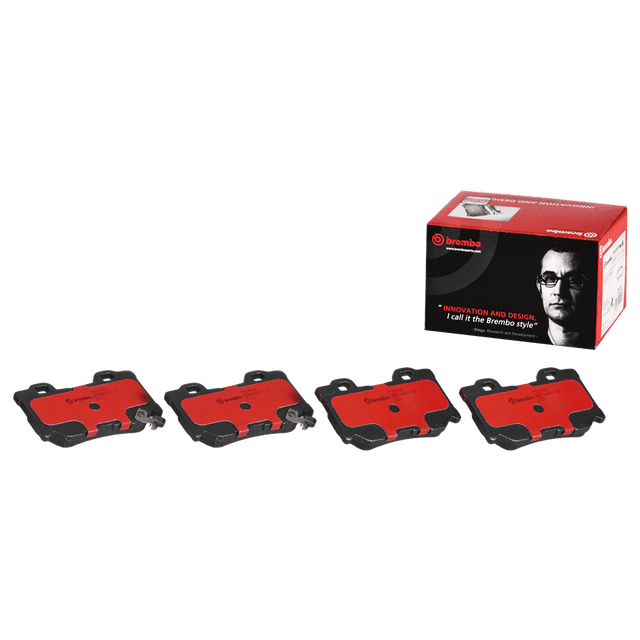 Brembo Brake Pad P56095N NAO; FMSI Number D1347-8458; Ceramic; Set Of 4