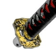thumbnail image 6 of Samurai Sword Black Red Shift Knob Shifter Alloy Katana Adapters Universal 15cm, 6 of 9
