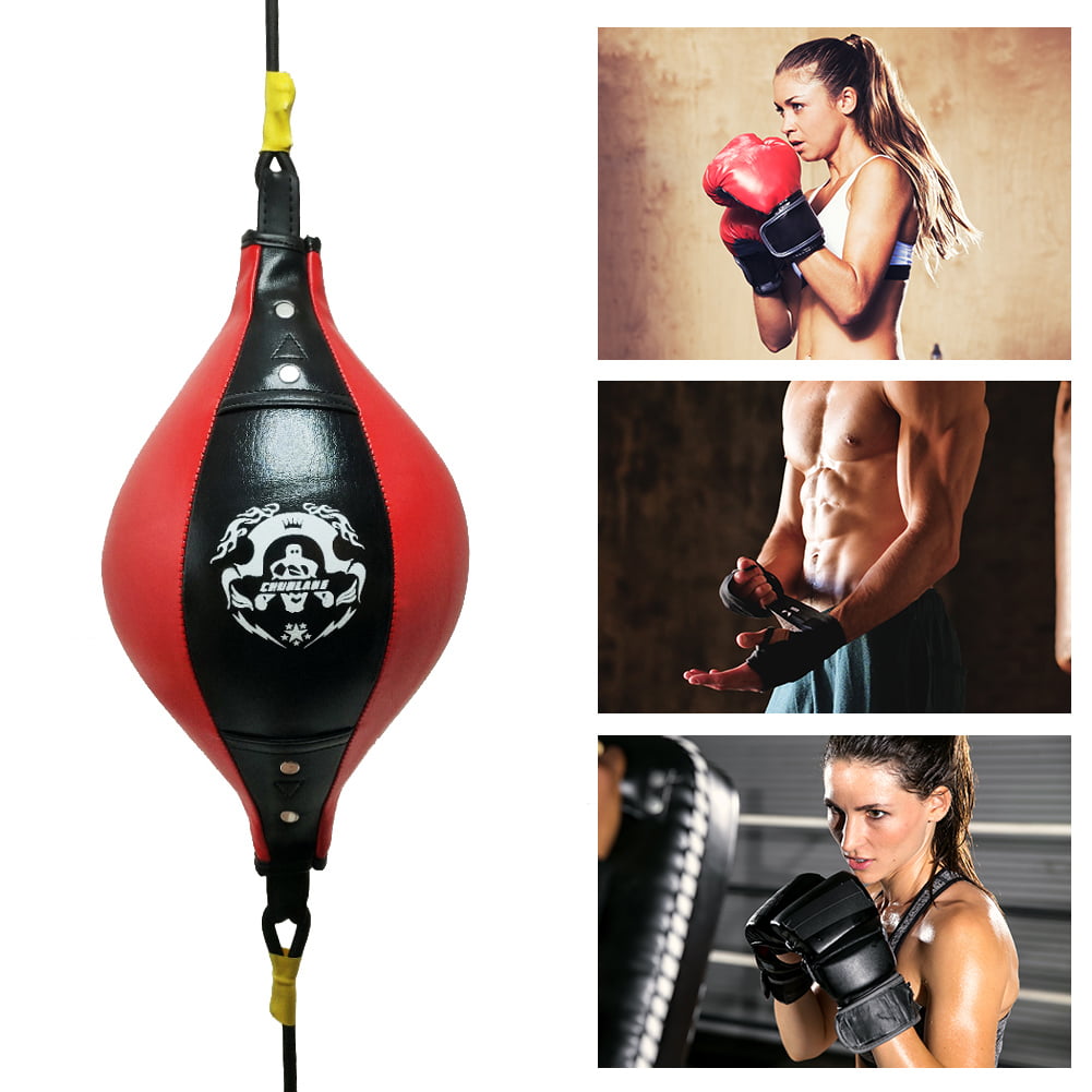 USA Boxing Ball Double Suction End Floor to Ceiling Speed Ball Dodge Punch Bag 