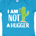 thumbnail image 4 of Inktastic I am Not a Hugger with Cactus Boys or Girls Baby Bodysuit, 4 of 5