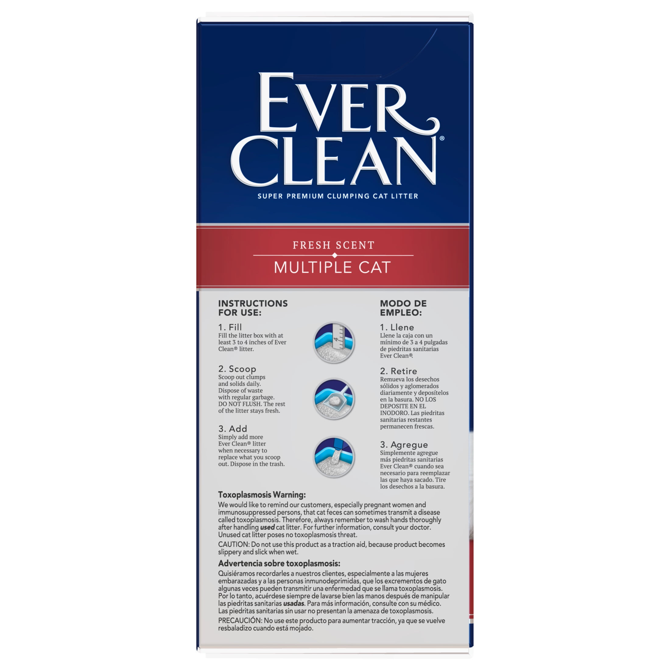 Ever Clean Multi-Cat Clumping Cat Litter, Fresh Scent, 25 Pounds