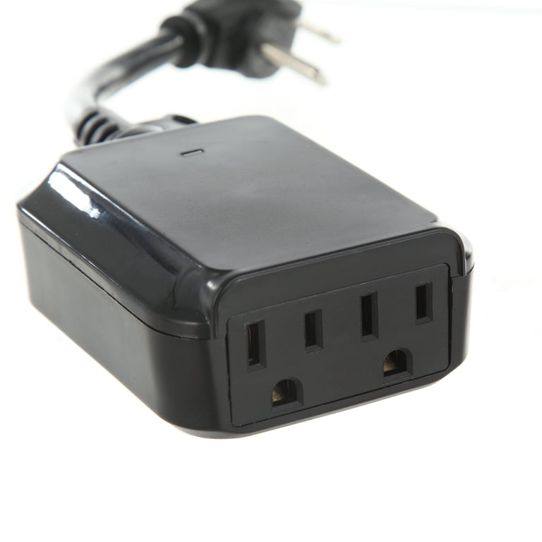 Wireless Remote Control Plugs, 40m/130ft Range for Lights, Appliances, 1  Surnice Outlets& 1 Remote