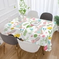 thumbnail image 6 of Cute Easter Pattern Fabric Rectangle Tablecloth - Waterproof and Wrinkle-Resistant Table Cloth 60x108 Inch Table Cover for Indoor & Outdoor Dining House Decor, 6 of 7