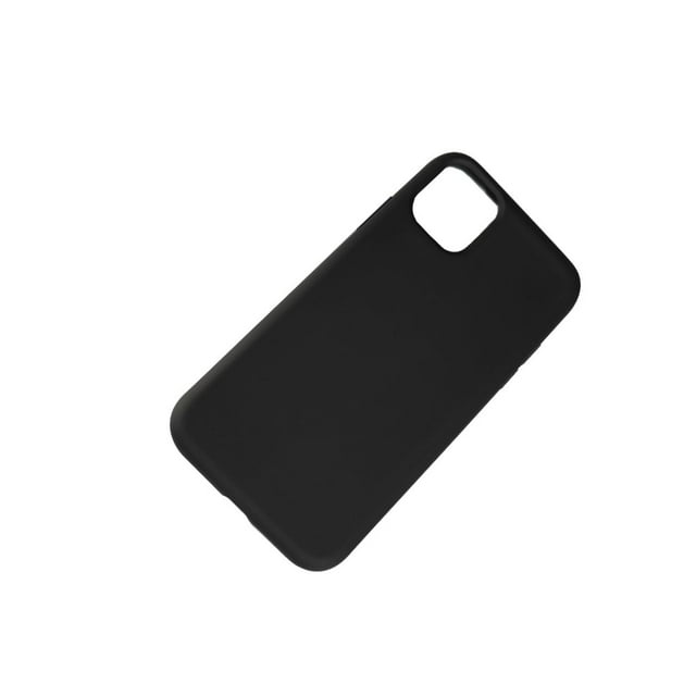 VONKY TPU Mobile Phone Case Shockproof Elastic Protection Cover, Replacement for iPhone 11, Black