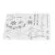 thumbnail image 3 of Sellos transparentes de Navidad, sello transparente con estampado bonito, troquelado para fabricación de tarjetas, decoración artesanal, 3 of 8