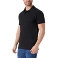 thumbnail image 2 of Playera Polo para Caballero 100% Algodón Marca Optima – Negra, 2 of 4