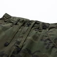 thumbnail image 5 of Men's Camo Cargo Pants, Multi Pockets Tactical Work Pants, 99% Cotton Relaxed Fit Straight Leg Military Camouflage Trousers for Outdoor Hiking Daily Wear, 5 of 8
