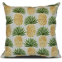 Simply Daisy, Pineapple Stripes, Geometric Print Pillow