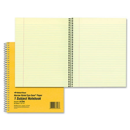 Rediform, RED33008, One-Subject Narrow Ruled Notebook, 1