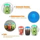 thumbnail image 4 of Yuarrent Tapa de silicona para tarro, almohadilla de apertura de botella, tapa de contenedor de alimentos con lazo de acero, suministros de Cocina y Comedor, 4 of 6