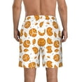 thumbnail image 3 of Naloa Yellow Biscuit Men's Beach Shorts, Surfing shorts, Swim trunks, Quick Dry Swim Trunks for Surfing Beach Fun - X-Large, 3 of 9
