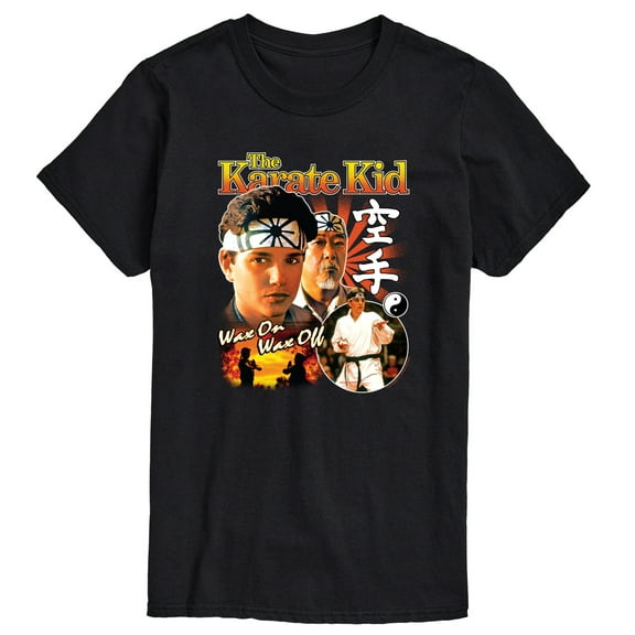 The Karate Kid - Daniel Larusso And Mr. Miyagi - Men's Short Sleeve Graphic T-Shirt
