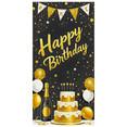 thumbnail image 3 of Glittery Gold Happy Birthday Backdrop Banner with Star Elements Party Supplies for Birthday Party Photography Props and Decors, 3 of 8