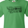 thumbnail image 4 of Inktastic Montana State Word Salad Youth T-Shirt, 4 of 5