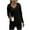 Fall Clothes Black, variant on Womens Hooded Tunic Tops, Long Sleeve Shirts for Women Plus Size Casual Loose Fit Solid Color V Neck Dressy Blouses Fall Clothes