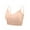 Beige, variant on Sngxgn Women's Comfort-Strap Wireless, Full-Coverage Bra(Dark Blue,L)