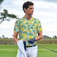 thumbnail image 3 of Polo Shirts for Men, Lemon Cute F Cuteness Casual Mens Polo Shirts Short Sleeve Button Down Classic Mens Golf Polo Shirts, 3 of 7
