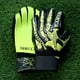 thumbnail image 4 of Guantes de portero de fútbol para niños, regalo para portero, fútbol juvenil, para hombre, edad junior, PU Negro Amarillo 8, 4 of 8