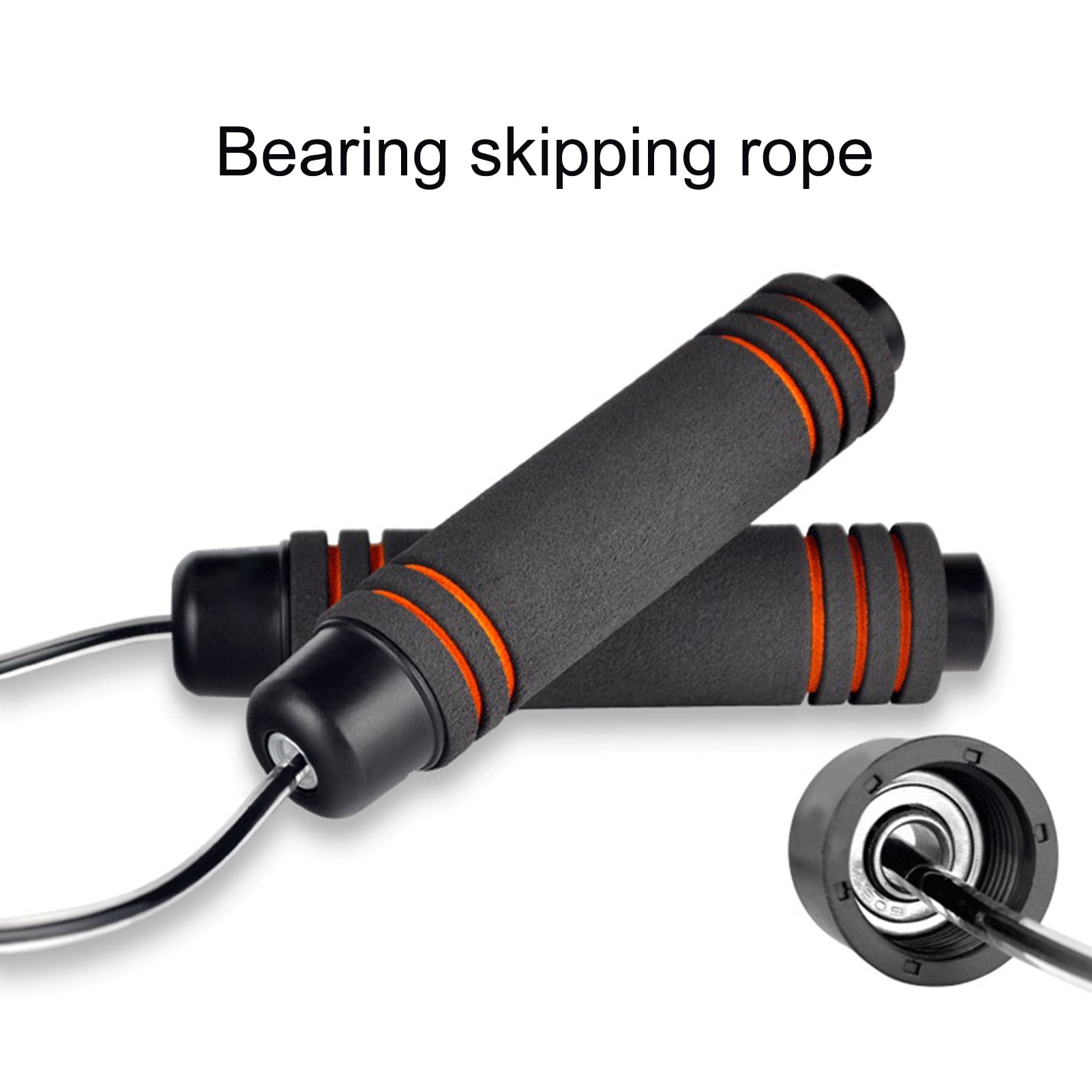 Jump Rope Tangle-Free Rapd Speed Jumpng Rope Cable Ball Bearngs
