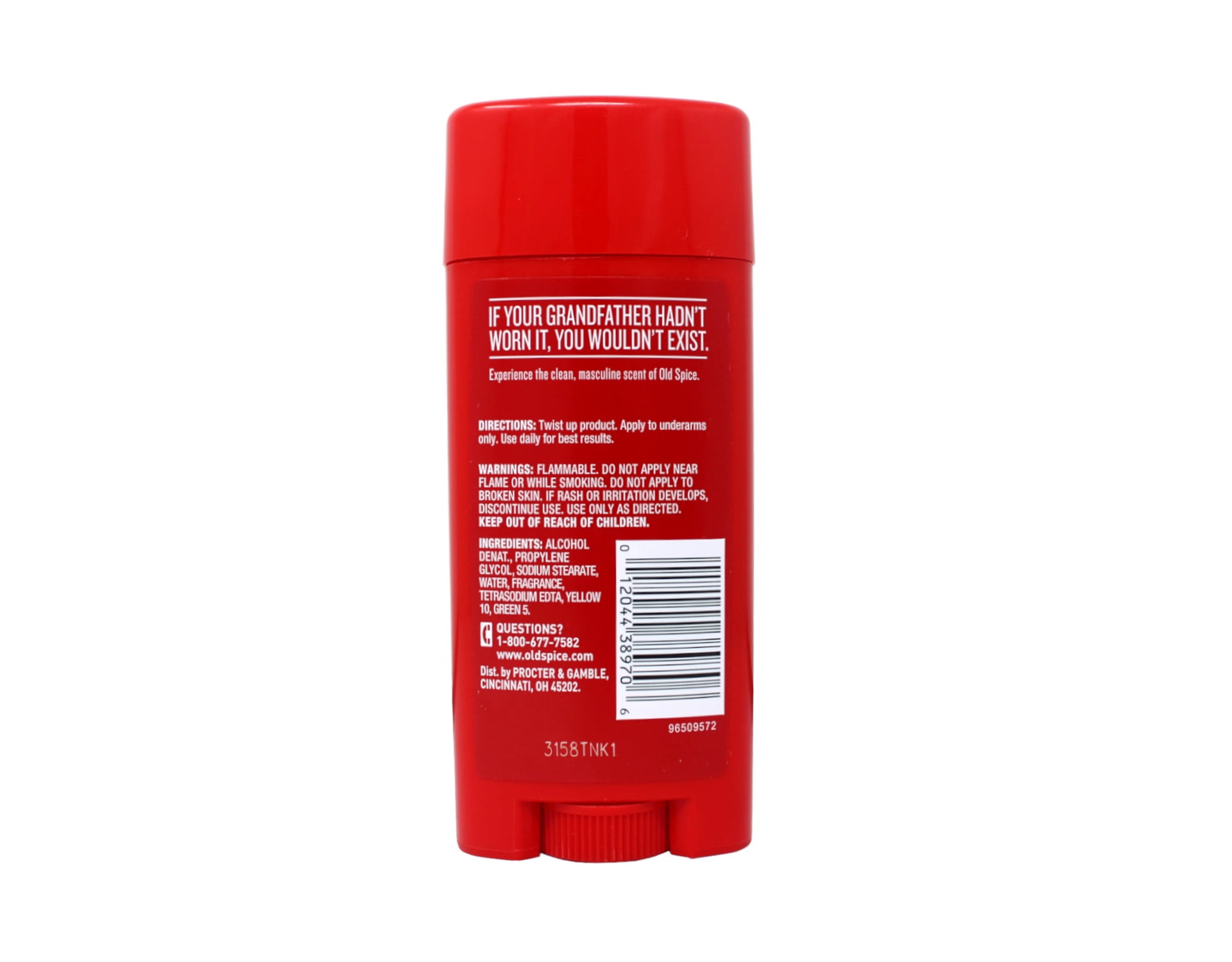 Old Spice High Endurance Original Scent Deodorant (Pack of 3)