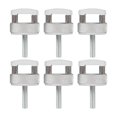 thumbnail image 1 of jinwen 6 Pcs Vis à Pouce Remplacement Pratique Haute Résistance Haute Résistance Résistance à l'Usure Alliage d'Aluminium Accessoires Pratiques, 1 of 9