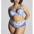 thumbnail image 4 of Sculptresse by Panache Bliss Full Cup Underwire Bra (10685),42G,Blue Floral, 4 of 5