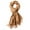 Beige, variant on Women Solid Color Scarf Imitation Wool Thickened Warm Tassel Shawl Wrap Soft Winter Accessory Khaki
