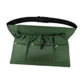 thumbnail image 1 of Delantal de jardinería, delantal para cosechar y recolectar, bolsa de trabajo y almacenamiento para verduras, Verde, 1 of 9