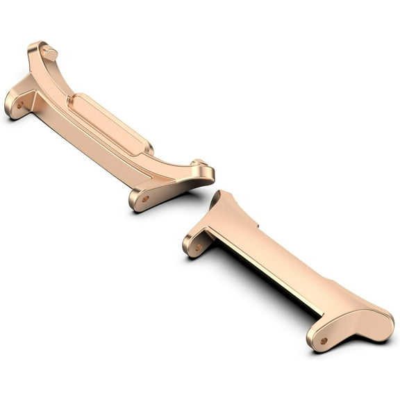 KOMI Compatible with Samsung Galaxy Watch Ultra 47mm Band Connector- 24mm Watch Band Stainless Steel Connection Adapter for Galaxy Watch Ultra 47mm Accessories Rose Gold